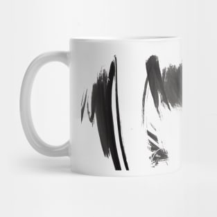 Abstract Black Mug